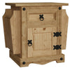 Corona Magazine Table 1 Drawer Mexican Solid Waxed Pine Cupboard Unit Furniture