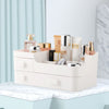 Desktop Cosmetic Organizer Makeup Box Stationary Holder Drawer Storage Desk Tidy
