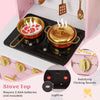 Chef Pretend Play Toy Play Kitchen Toy Set w/Oven & Sink-Pink