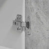 Kitchen Wall Cabinet Concrete Grey 60x31x60 cm Engineered Wood vidaXL