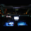 RGB LED Car Strip Light Interior Kit Fiber Optic Ambient Atmosphere Light Bulbs
