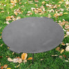 Griddle Hot Plate Cast Iron BBQ Grill Cooking Camping Hob Steaks Barbecue Party