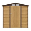 Garden Outdoor Metal Shed Steel Frame Storage Bike Tool Sheds with Lockable Door