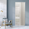 Internal Bi Folding Concertina Accordion Door PVC Sliding Divider Doors Bathroom