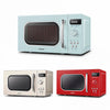 COMFEE Retro Digital Microwave Oven 800W 20L W/ 8 Auto Menus 5 Cooking Power