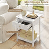 Modern Simple Style End Side Table-White