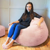 Velvet Slouchbag Bean Bag Large Luxury Classic Beanbag Chair Plush Seat