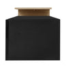 TV Unit Modern Living Room Cabinet Media Stand Furntiure RGB LED Light Black