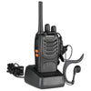2PCS Baofeng BF-88E PMR446MHz Walkie Talkie Long Range Two Way Radio & Headset