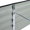 Galvanised Raised Bed Garden Outdoor Elevated Planter Box, Oval/L Shape/Ladder