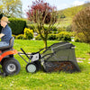 Tow-Behind Lawn Sweeper w/ 0.74 M3 Large-Capacity Hopper Bag
