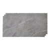 10PC Grey Marble Tiles Self Adhesive Waterproof Kitchen Bathroom Stickers Panels