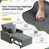 Convertible Sofa Bed 3-in-1 Pull out Arm Chair Folding Recliner Sleeper