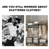 Heavy Duty Clothes Rail Rack Garment Dress Hanging Display Standing Bag Storage