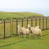 5 Panel 2 In1 Dog Pet Playpen Enclosure Garden Fence Animal Barrier Outdoor Farm