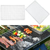 Stainless Steel BBQ Cooking Grill Wire Mesh Grid Grate Rack Outdoor Barbecue Net