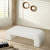 Teddy Velvet Bed End Bench Upholstered Accent Lounge Sofa Side Footstool Pouffe