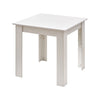 Modern 110/75cm Wooden Dining Table for Dining Room Kitchen for 2-6 People