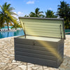 Storage Sheds Waterproof 350L Lockable Garden Deck Box Outdoor Storage Box
