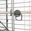 Extra Large Rolling Bird Parrot Cage Play Stand Parakeet Cockatiel Canary Aviary