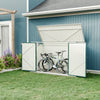 Outdoor Garbage Waste Shed Garden Lockable Metal Sheds Bin Bike Shed Storage 6x4