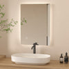 LED Illuminated Bathroom Mirror Backlight with Touc Switch Demister 60x80 50x70