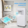 9000BTU Portable Air Conditioner Mobile Unit with Remote Control WIFI 24H Timer