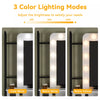 Modern Dressing Table Set 2 Drawer LED Lighted Mirror Makeup Vanity Desk 80x40