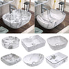 Bathroom Cloakroom Vanity Wash Basin Sink Countertop Marble/Stone Effect Various