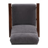 Modern Wooden Frame Recliner Single Sofa Napping Chair Fireside Bedroom Lounger