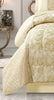 3 Pcs Bedspread Jacquard Quilted Heavy Comforter Bedding Set Bed Throw & Pillows