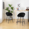 1/2/4/6x Velvet Bar Stool Breakfast Chair High Counter Barstool Pub Restaurant