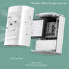 Dehumidifier 2200ML Home Interior Damp Mould Moisture Mildew HEPA with 24h Timer