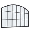 Large Window Garden Mirror Wall Mounted Metal Frame Floral Indoor Outdoor Decor