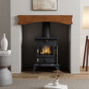 Black Logs Fire 4500W Heater Flame Effect Free Standing Fireplace Stove Home