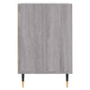 TV Cabinet Grey Sonoma 100x35x55 cm Engineered Wood vidaXL