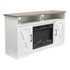 Electric Fireplace With TV Stand Unit Cabinet Fire Logs Heater Flame Living Room