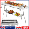 Folding BBQ Charcoal Barbecue Grill Stainless Steel Garden Picnic Camping Stove