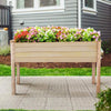 Wooden Garden Planters Flower Plant Pot Window Box Raised Bed Basket Multi Shape