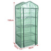 Garden Greenhouse 4 Tier PE Plastic Plants Grow House Reinforced Cover Outdoor