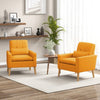 Yellow Mid Century Modern Accent Chair