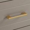Dusk Sienna Taupe & Gold Effect 2 Drawer Bedside Table RRP £699