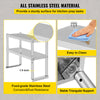 Double Overshelf Stainless Steel Overshelf 2-Tier 12" x 30" for Prep Table