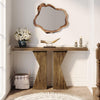 55-Inch Console Table, Farmhouse Wood Narrow Sofa Table for Entryway Living Room