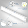 8X 5FT LED Strip Light Batten Tube Light Office Shop Garage Ceiling Lamps 6500K