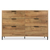 Modern Cabinet Chest of Drawers Bedroom Furniture Home Storage Bedside 6 Drawers