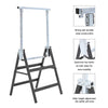 2X SAW HORSE TRESTLE PAIR STEEL FOLDING NON SLIP SAW FOLDABLE CARPENTER BUILDER