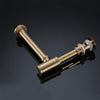 Brass Basin Bottle Tube Waste Water Drain Plumbing P-Trap Drain Brushed Gold UK