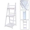 Wooden Ladder Shelf Plant Flower Pot Display Stand Storage Rack Bookcase Shelves