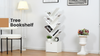 Smilesun 8-Tier Tree Bookshelf w/ Drawer Tall Bookcase Storage Floor Standing
